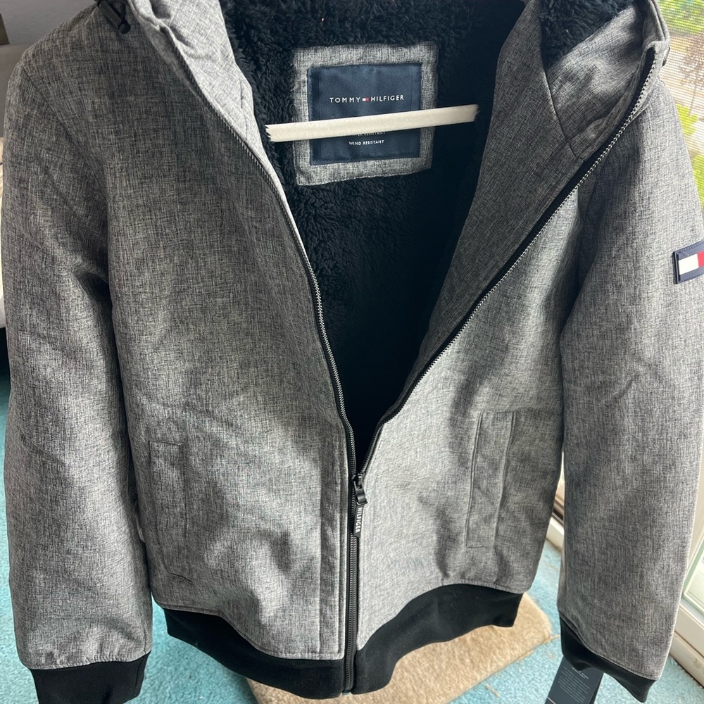 Tommy Hilfiger Mens grey jacket